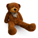 Aga4Kids Teddybär 130 cm Kuscheltier Stofftier  Dunkelbraun