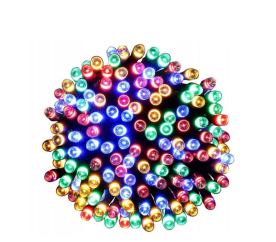 Linder Exclusiv Weihnachtskette Lichterkette 500 LED Farbig