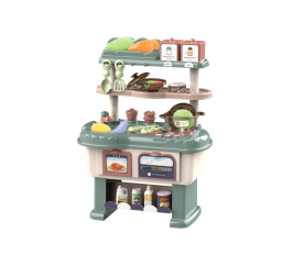 Aga4Kids Kinderküche, Spielküche, Spielzeugküche HAPPY KITCHEN Grün