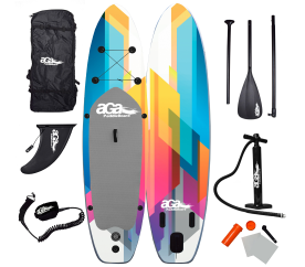 Aga Stand Up Paddle Board, SUP Board Set MR5012CH 305x81x15 cm mit Kamerahalter, Paddelboard, SUP, Surfboard 