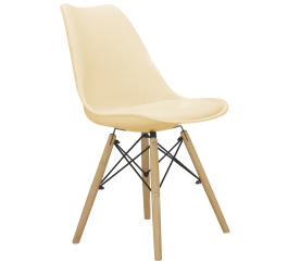 Aga Esszimmerstuhl MR2035Beige, Skandinavisch Design Küchenstühle Stuhl Beige