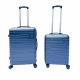 Linder Exclusiv Travel Kofferset, Reisekofferset 2tgl. 4 Rollen Reisenkoffer SC1001 Blau
