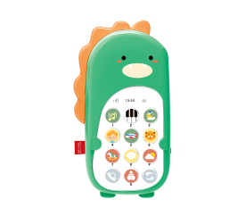 Aga4Kids Kindertelefon Grüne Dinosaurus