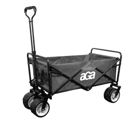 Aga Skládací přepravní vozík MR4611 Tmavě šedý
