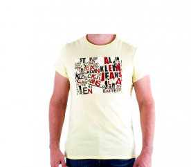 CALVIN KLEIN T-shirt cmp57p 265 Jaune Blass
