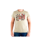 CALVIN KLEIN T-shirt cmp57p8b2 Marron Fonce