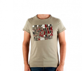 CALVIN KLEIN T-shirt cmp57p8d1 Taupe