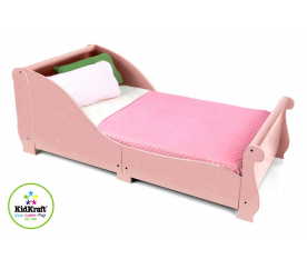 KidKraft Kinderbett SLEIGH Rosa 160x75 cm