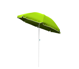 Linder Exclusiv Sonnenschirm, Gartenschirm ,mit Einfacher Mechanismus zum Öffen und Schließen des Sonnenschirm, Ø 200 cm,Apfelgrün