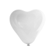 Aga4Kids Latexballon Herz,Luftballons,Hochzeit Deko 25 cm Weiß 10 Stück Deko für Event