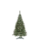 Aga Weihnachtsbaum 150 cm mit Tannenzapfen und leicht mit Kunstschnee bedeckt, Künstlicher Weihnachtsbaum, Tannenbaum mit ständer, Christbaum, Kunstbaum Weihnachten