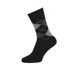 Versace 19.69 Socken BUSINESS 5er-Pack schwarz-grau (C173)
