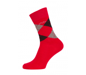 Versace 19.69 BUSINESS Socken 5er-Pack rot-schwarz (C176)