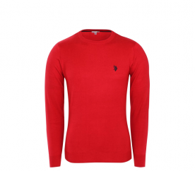 U.S. Polo Assn Pullover ROUND-NECK - Rot