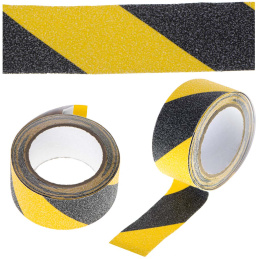 Aga Anti-Rutsch-Schutzband 5cmx5m schwarz/gelb