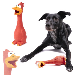 Aga Gummispielzeug für Hunde Ente