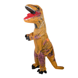Aga T-REX Giant braun aufblasbare Dinosaurier Kostüm 1.5-1.9m
