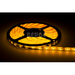 LED-Streifen - SMD 2835 - 5m - 60LED/m - 4,8W/m - IP20 - gelb