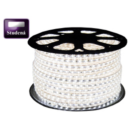 LED-Streifen LED-Stripe LED-Band - 230V - SMD 2835 - 1m - 60LED/m- 6W/m - 380Lm - IP68 - kaltweiß - 10mm
