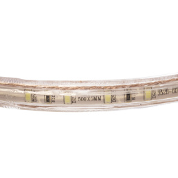 LED-Streifen LED-Stripe LED-Band - 230V - SMD 2835 - 1m - 60LED/m- 6W/m - 380Lm - IP68 - warmweiß - 10mm