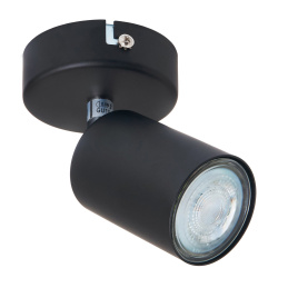 LED Deckenleuchte LED VIKI LED-Deckenlampe LED-Deckestrahler 1x GU10 černé