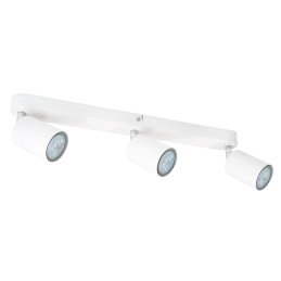 LED Deckenleuchte LED VIKI LED-Deckenlampe LED-Deckestrahler 3x GU10 weiß