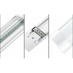 4x LED-Paneel ECOLIGHT - EC79936 - 120cm - 36W - 230V - 3600Lm - kaltweiß