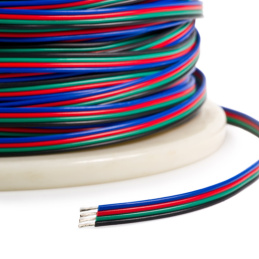 Kabel für RGB LED Streifen 3528, 5050 0,35 Durchmesser