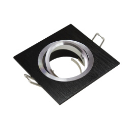 Quadratischer Deckenstrahler 71018 ALU Deckenleuchte Deckenlampe Deckenstrahler schwarz EXCLUSIVE