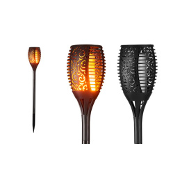 LED-Solar-Laterne dekorative Flamme - XL