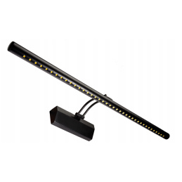 LED-Wandleuchte für Badezimmer- 70 cm - 9W Schwarz
