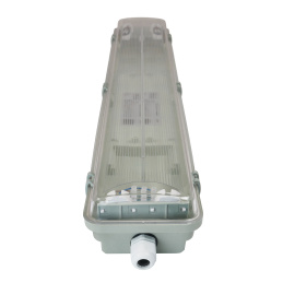 Leuchte für LED-Röhren BRGTRU078 - T8 - 2 x 60cm - 230V - IP65 - ver2