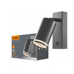 LED-Nachtlicht mit Schalter 1xGU10 - schwarz