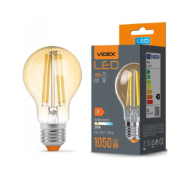 LED Leuchtmittel Ersatz LED-Glühbirnen AMBER filament - E27 - 10W - A60 AMBER LED Leuchtmittel, LED Lampe, LED Glühbirne, LED Birne   -warmweiß