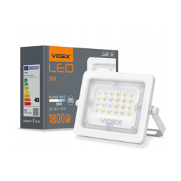 LED-Strahler LED-Scheiwerfer für Aussen Wasserdicht 20W - 1800 lm - IP65 - Weiß