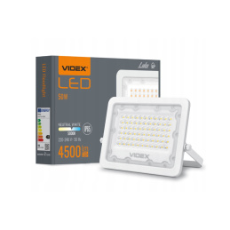 LED Strahler LED-Scheiwerfer Innen und Aussen Wasserdicht 50W - 4500 lm - IP65 - Weiss