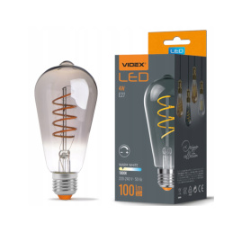 LED Leuchtmittel LED-Glühbirnen filament - E27 - 4W - ST64 -LED Leuchtmittel, LED Lampe, LED Glühbirne, LED Birne  - dimmbare - warmweiß