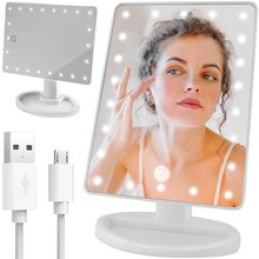 ISO 5886 Kosmetikspiegel 16 LED