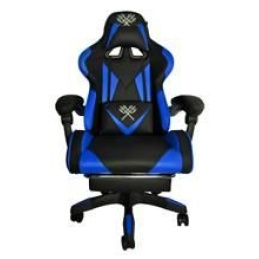 Gaming-Stuhl - schwarz und blau MALATEC