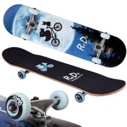 ReDo Holz-Skateboard mit Farben-Grafik bis 100kg SP0743