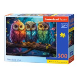 Puzzle 300 B-030545 Three Little Owls uniwersalny