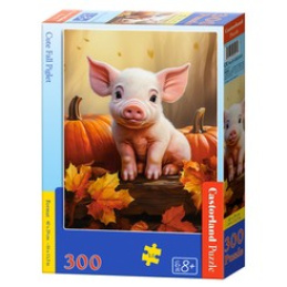 Puzzle 300 B-030569 Cute Fall Piglet uniwersalny