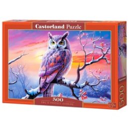 Puzzle 500 el.  B-54022 Owl's Perfect Evening uniwersalny