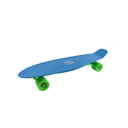 Darpeje Pennyboard Funbee Blau, 100kg Belastbar, Pennyboard, Longboard, Skateboard
