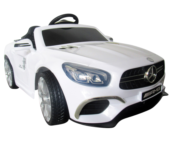 R-Sport Elektroauto für Kinder Mercedes SL63 Weiß