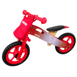 R-Sport R10 Rote Wippe aus Holz,Kinderlaufrad aus Holz