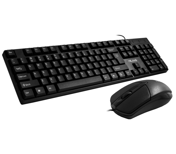 Dexxer Wired Keyboard + Maus Schwarz K70