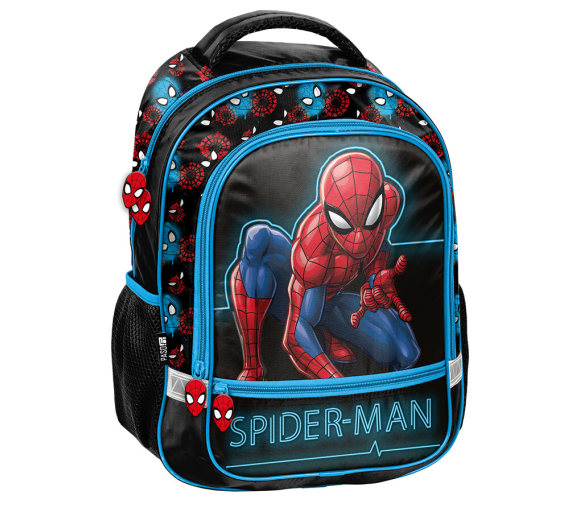 Paso School Doppelkammer-Rucksack Spiderman