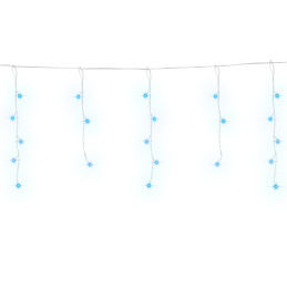 Aga Weihnachts-Lichtervorhang 100 LED Blau
