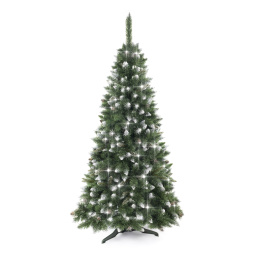 Aga Weihnachtsbaum Kiefer 180 cm Kristall-Silber
